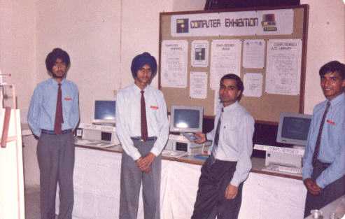 Computers Exhibition on Founders day 1993